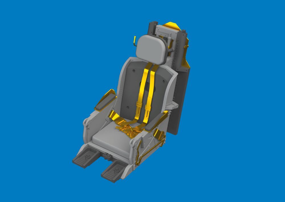 Eduard 6481056 1/48 Aircraft- F86F Ejection Seat for HSG (Photo-Etch & Resin)
