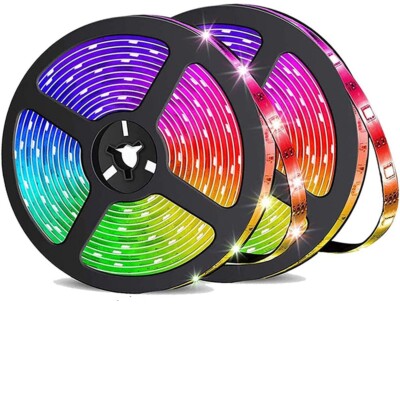 2x 16FT Bright Multicolor 5M 300Leds Flexible SMD 5050 Led Strip Lights Lamp 12V