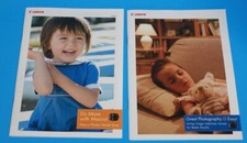 Vintage Lot Camera Brochures Canon Booklets