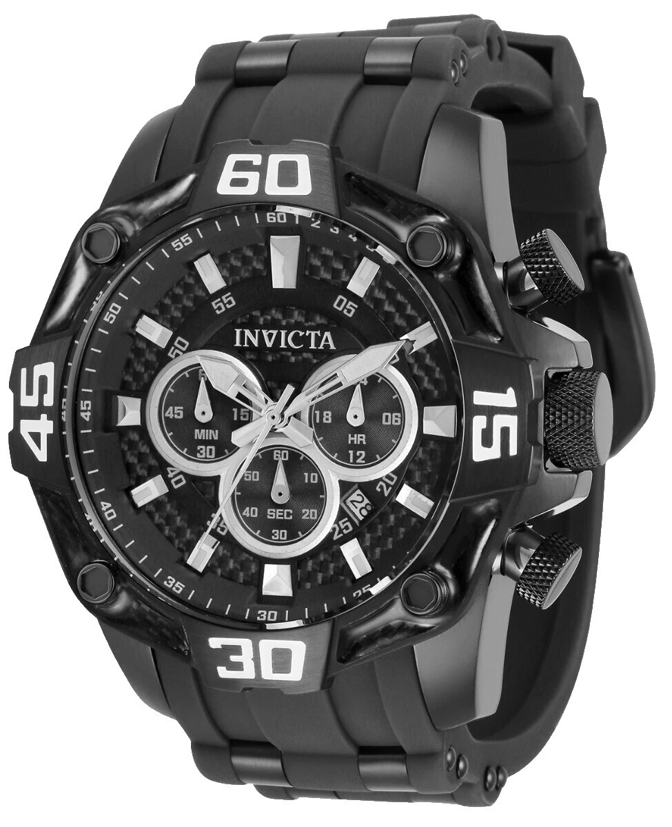 Invicta Pro Diver Silicone Silicone Wristwatches