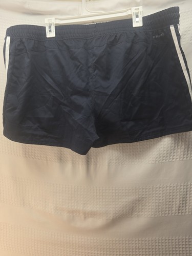 Pantaloncini donna Adidas 3 righe grandi nero bianco pacer taglia 6207 - Foto 3 di 7