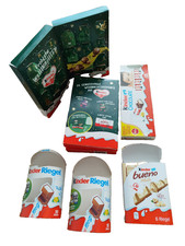 Kinder Empty Boxes Lot + Christmas Advent Calendar DIY Craft Gift Packaging - #7