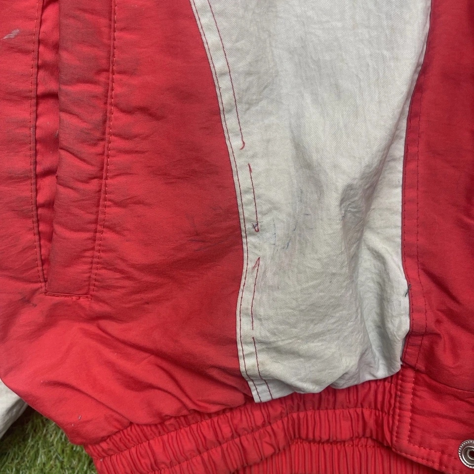 Jaqueta masculina vintage Ohio State Buckeyes média NCAA futebol iniciante anos 90 esportes - Imagem 4 de 4