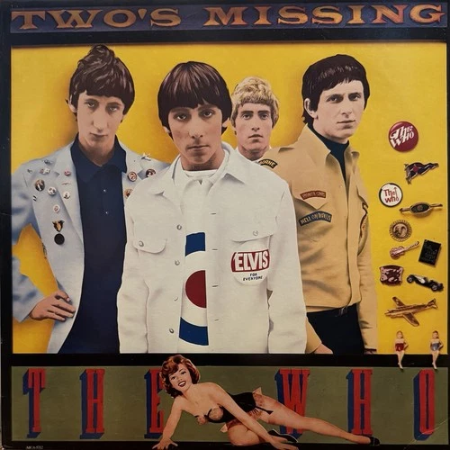 12" LP VG++ The Who Two's Missing 1987 MCA Records MCA-5712