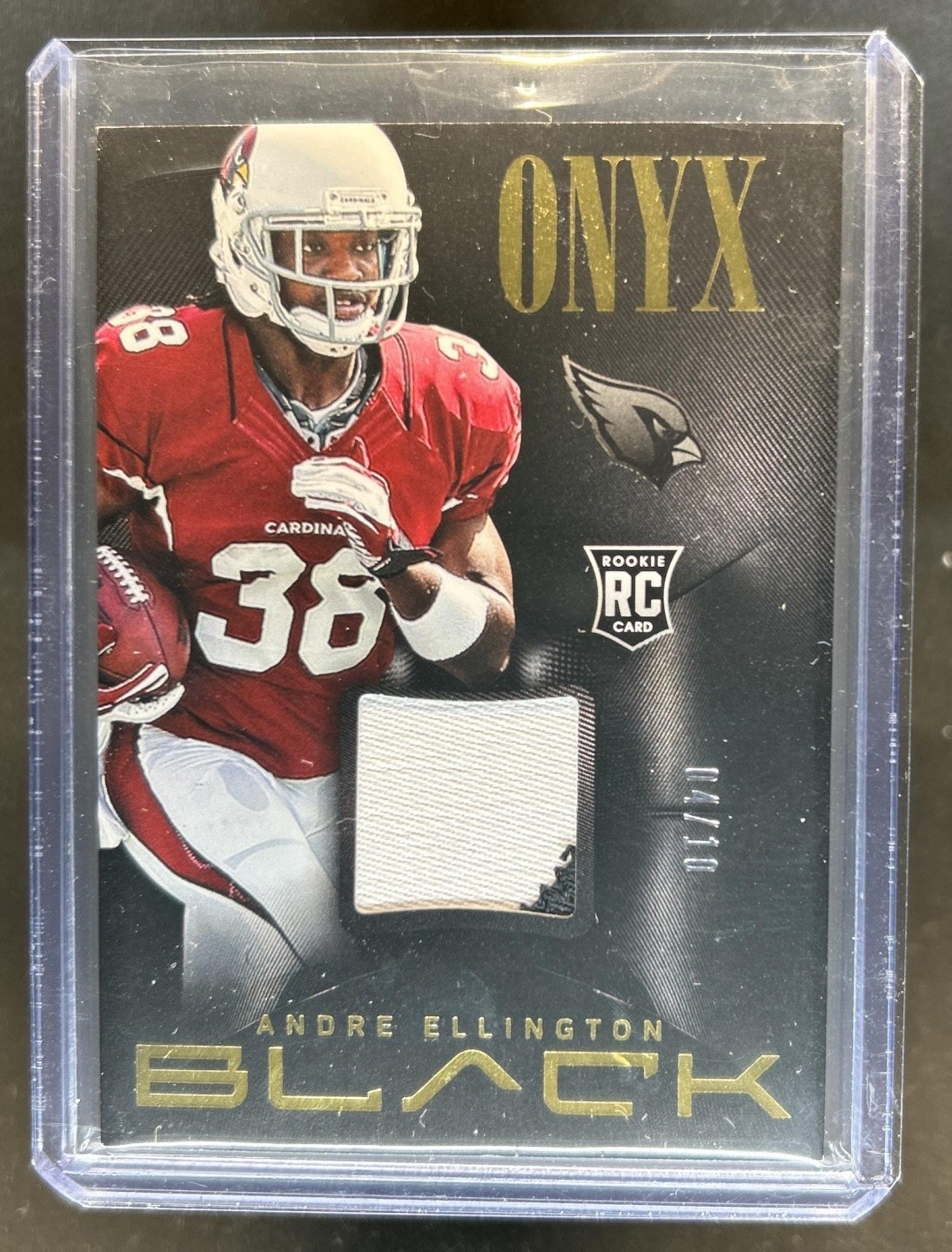 Andre Ellington Panini Black Onyx Rookie Jumbo Materials #2 Prime