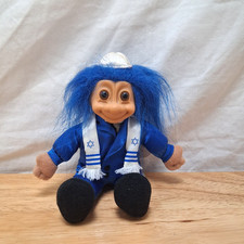 Bar Mitzvah Troll Doll Jewish Blue Hair Israel Passover Hanukkah Chanukah w/Tag