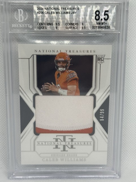 Caleb Williams 2024 Panini National Treasures Rookie Patches