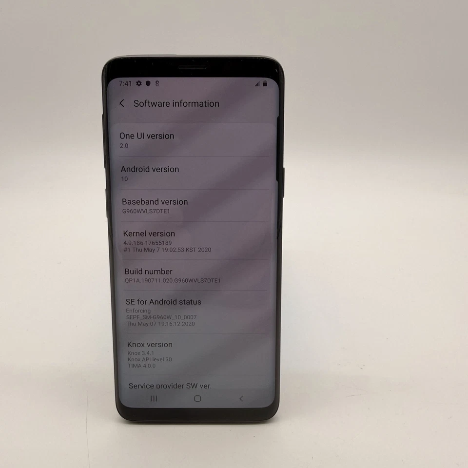 Samsung Galaxy S9 SM-G960W Gray – Works Great – Scratches on Back - Image 4 of 4