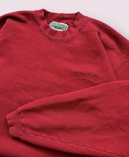 Vintage Men s Levi s Strauss Embroidered Sweatshirt 90s Cotton USA Made Sz M Red