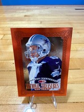 Troy Aikman 1997 Donruss Preferred National Treasures #118 Dallas Cowboys