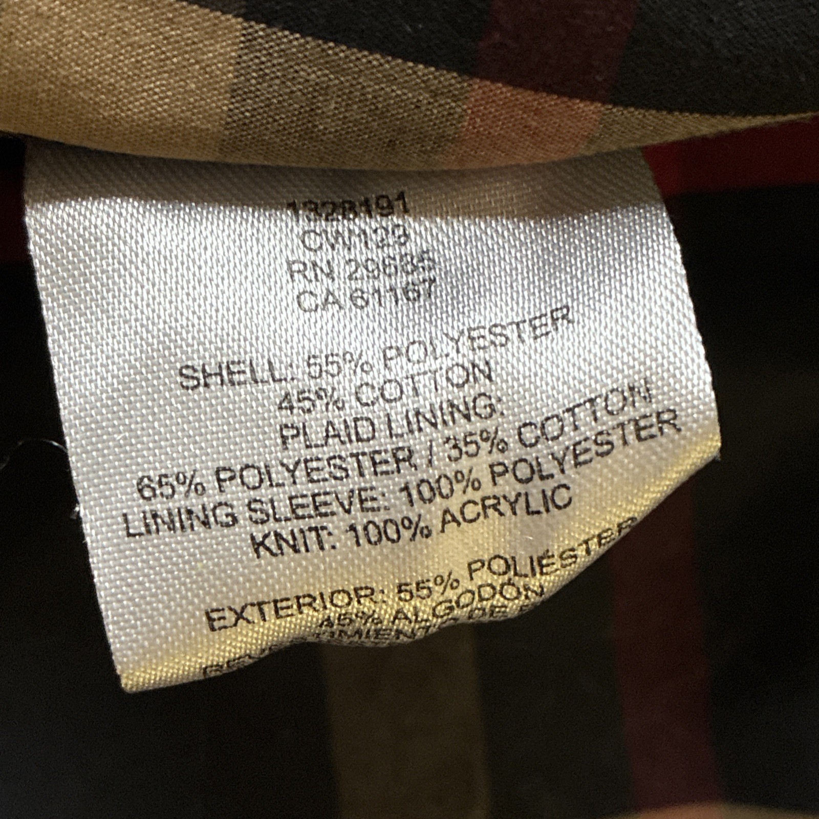 Pendleton jacket Zip/Button Up Men Black Plaid Li… - image 6