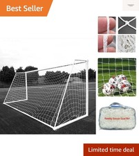 Soccer Goal Net - 24 x 8 Ft - Full Size Football Goal Post Netting - NOT Incl...
