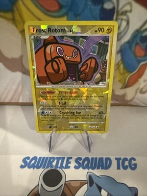2009 POKEMON PLATINUM RISING RIVALS #RT2 FROST ROTOM SUB SET REVERSE HOLO