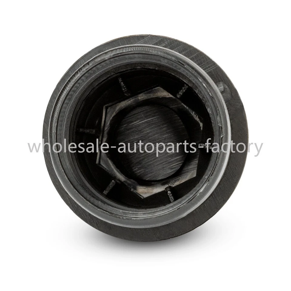 24PCS Wheel Lug Nut Cap Black Plastic Set For Chevrolet Cadillac Truck 12472838 - Image 2 of 4