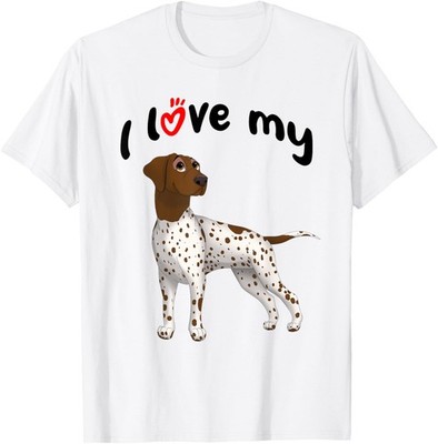 I Love My German Shorthaired Pointer Dog T-Shirt