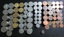 Irland  Münzlot  102,50  Pfund  von 1 Penny - 1 Pfund  (Wert ca.  130€)
