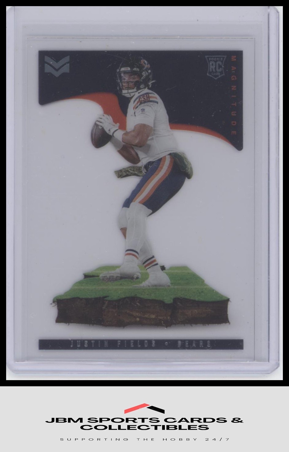 2021 Panini Chronicles #MAG-8 Justin Fields Magnitude RC