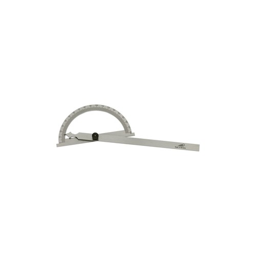 Vogel Gradmesser 80x120 Mm – Aus Dur-Aluminium, Lasergravierte Skala, 0-180° Mit Feststellschraube