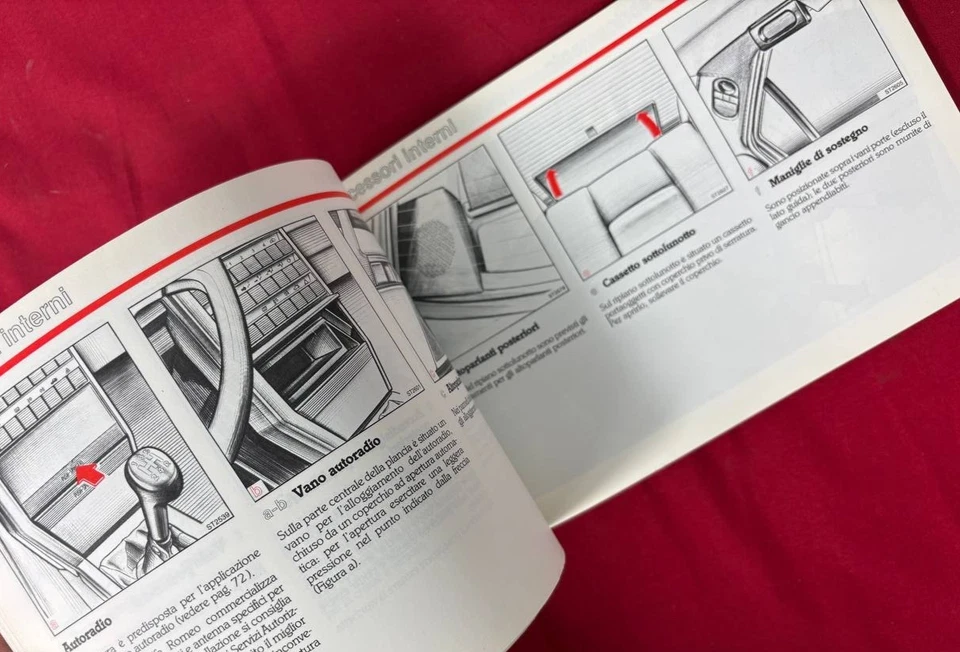 Manuale uso manutenzione Alfa Romeo 164 TD originale anni 80 90 assistenza - Immagine 4 di 4
