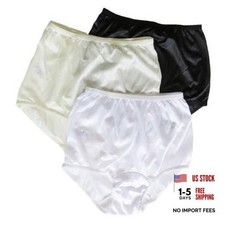 Carole Brand - Classic Nylon Panties For Women Full Cut, High Rise 7 Assorted