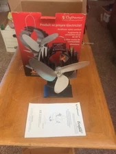 Ecofan AirPlus Caframo Heat Powered Wood Stove Fan 3 Blade Classic Canada WORKS