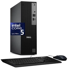 Dell Pro Slim Intel Core Ultra 5-235 3.40GHz 16GB 512GB SSD Desktop, Black