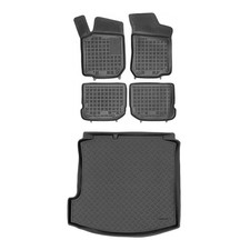 Rezaw-plast Floor Mats For Volkswagen Jetta 1999-2005 Sedan Pe Trunk Mat Custom