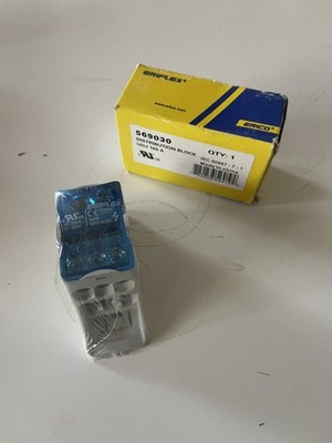 Erico 569030, 160A, Distribution Block Eriflex, 600V 1-P 1000V AC/DC New In Box