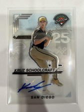 2025 Panini Prospect Edition #24 Kruz Schoolcraft Autograph