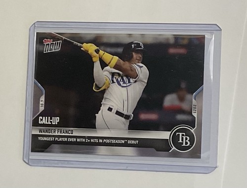 2021 Topps Now 924 Wander Franco