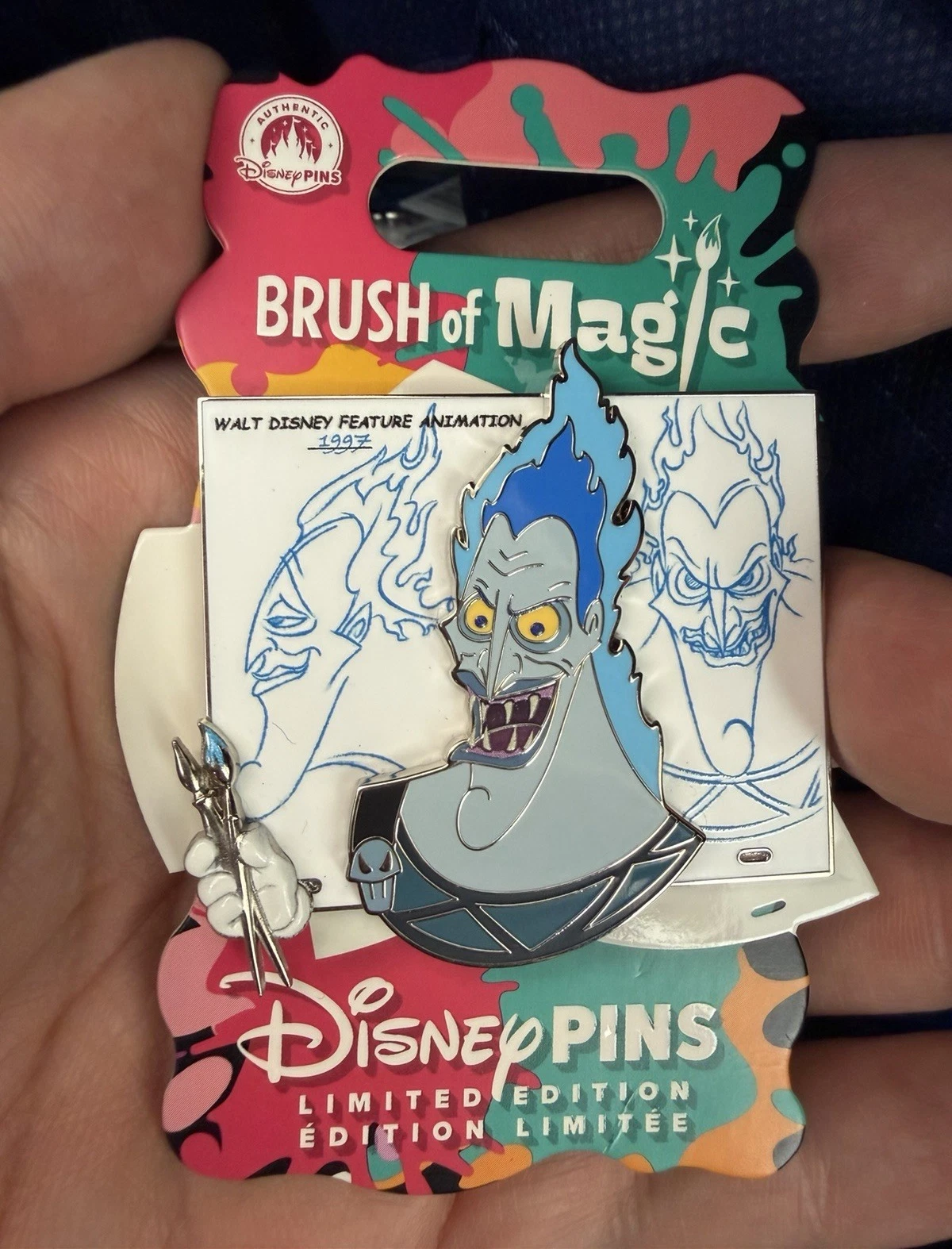 Disney Brush of Magic Hades Limited Edition (NEW!)