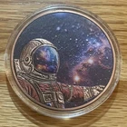2025 SPACE COMMANDER 5 AVDP OZ .999 COLORIZED FINE COPPER ROUND IN CAPSULE