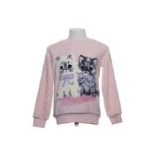 KappAhl, Sweatshirt, Größe: 110/116, Pink/Weiß/Schwarz #YyC
