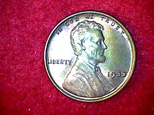 1933 Bu Lincoln Cent with Luster