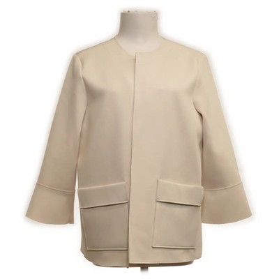 Someday.., Blazer, Größe: 42, NAOKI, Beige, Elasthan/Polyester, Einfarbig #4EZ