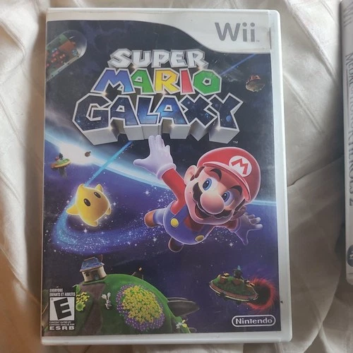 Case and Manual Only NO GAME Super Mario Galaxy Nintendo Wii Authentic