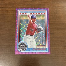 2025 Panini Stars and Stripes Dylan Mercado Purple Disco SP # 30/99
