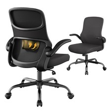 Office Chair, Mesh Ergonomic Desk Chairs, Comfy Computer Gaming Chair with Ad...