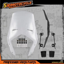 Aerodynamics Motorcycle Windshield for KTM 390/790/890 Adventure 2019-2023 Clear