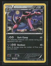 Krookodile Holo Rare Dark Explorers 66/108 NM