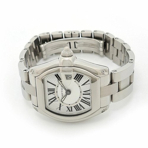 Cartier W62016V3 Damenuhr silber Gehäusegröße 33 mm gebraucht #31131 - Bild 2 von 7