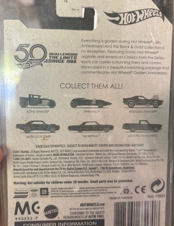 💥cheech and Chong Hot Wheels coche en humo!!!💥 Foto 3 de 3