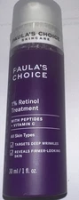 Paula's Choice Anti-Aging 1% Retinol Treatment, Size 1 oz/ 30 mL Exp 3/26