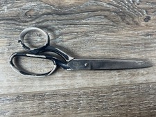 Wiss 727 Inlaid Bent Dressmakers' & Industrial Shears , 7" VINTAGE-NO case