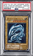 2000 LB01 BLUE-EYES WHITE DRAGON PSA 10