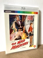 THE MAD MAGICIAN (Region-Free Blu-Ray) Indicator, 2D & 3D Versions! 2K RESTORED