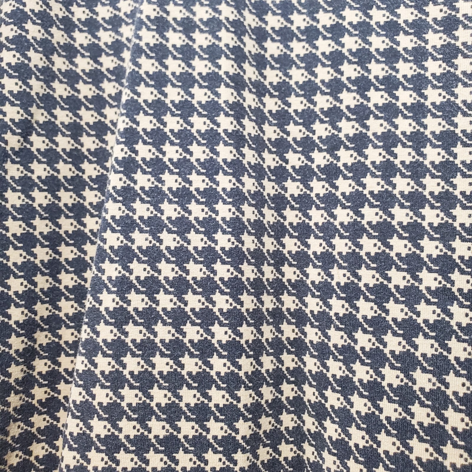 VTG Talbots Houndstooth Abstract Patterned Top Si… - image 4
