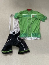 Castelli cycling Race Bib Short (L) + jersey Men suit size M