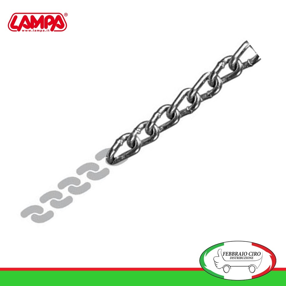 Catene Da Neve SNOWDRIVE 16393 - Misura 12", Per Sicurezza Invernale Su Auto E Furgoni