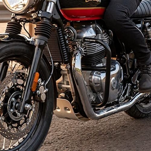 ROYAL ENFIELD Large Engine Guard, 650 Interceptor & 650 Continental GT | Genuine - Picture 2 of 9